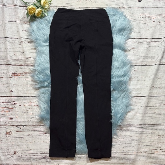 Kit and Ace Black Cuffed York Pants Pull On Stretchy Trousers sz 6 - Picture 8 of 11